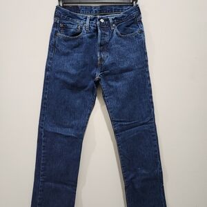 Levi's Blue Straight Jeans Classic Fit